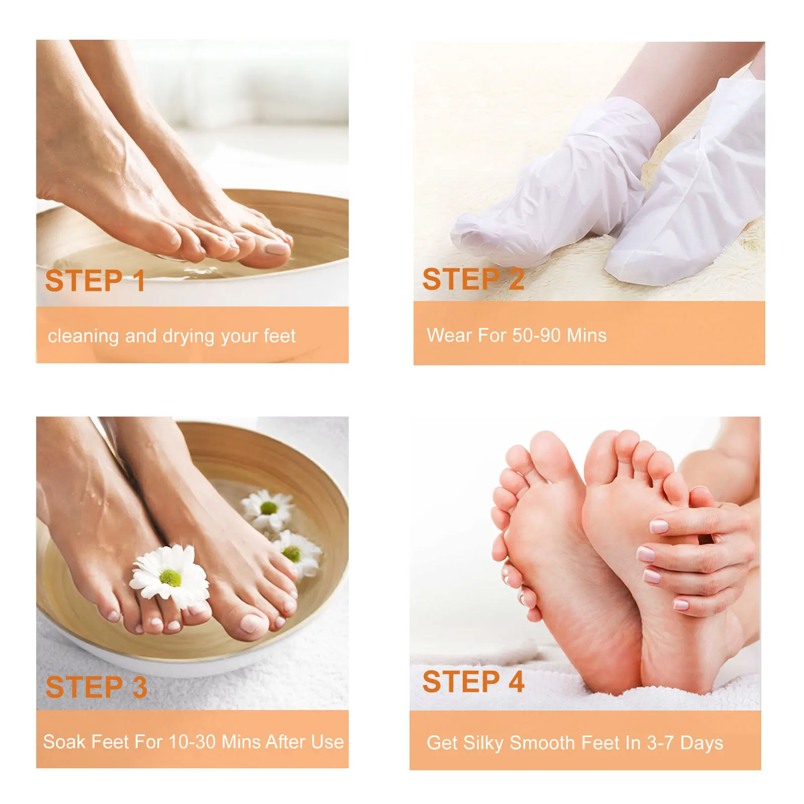 

Foot mask moisturizing, hydrating, moisturizing, exfoliating calluses, horny repair, soft foot mask, various foot skin care