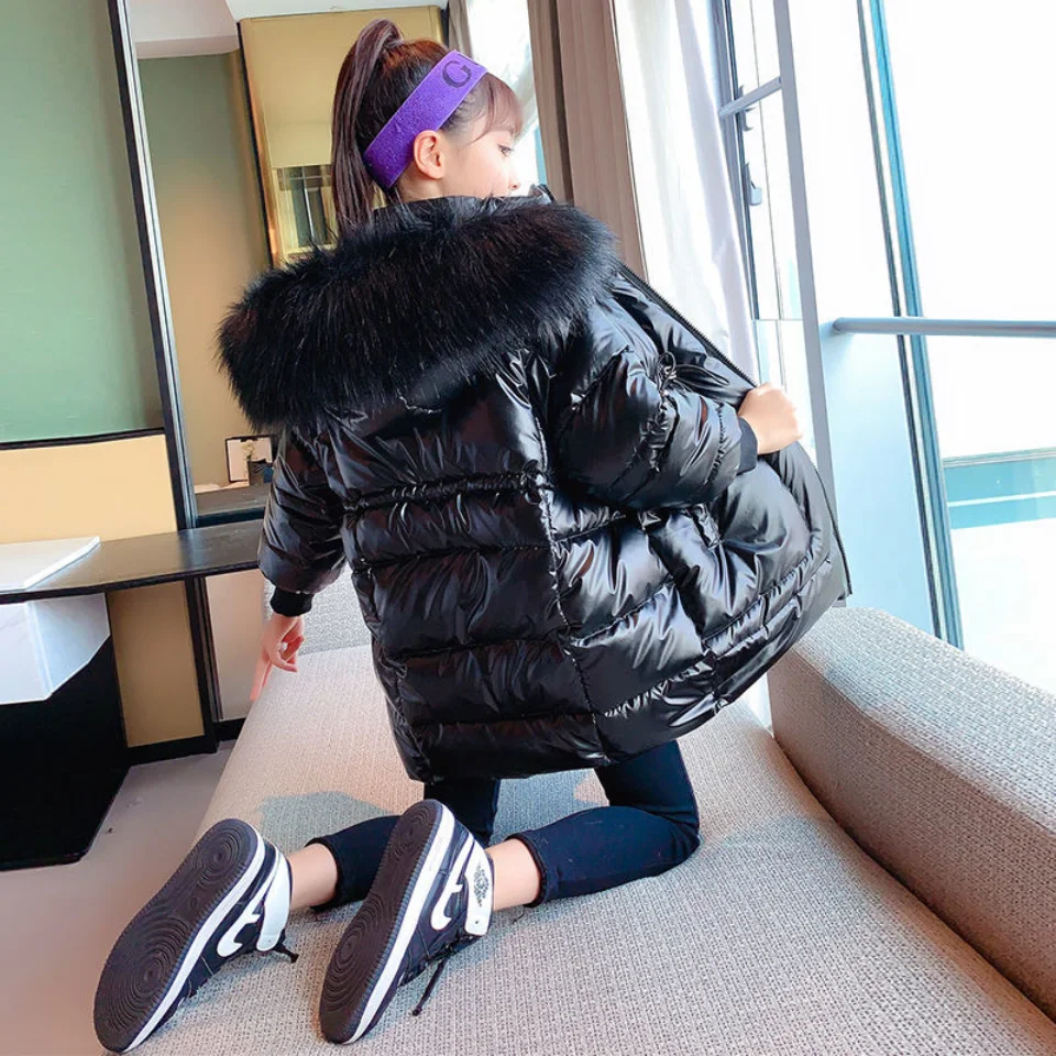 Высококачественная однотонная пуховая парка водонепроницаемая непромокаемая