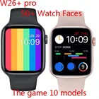 Смарт-часы Iwo W26 + pro для мужчин и женщин, спортивные bluetooth-часы с функцией звонков, влагозащита Ip68, для Ios S6, 40 мм 44 мм