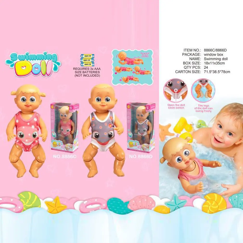 Водонепроницаемая кукла для плавания интеллектуальные электрические куклы