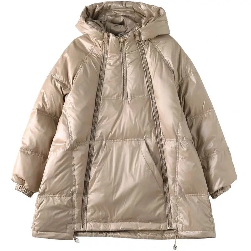 Max LuLu зимние 2021 британский стиль Модные Винтажные повседневные женские парки на