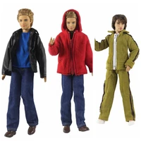 cosplay 11 5 fashion winter doll outfits suit for ken clothes coat jacket shirt pants trousers for barbies boy friend male toy