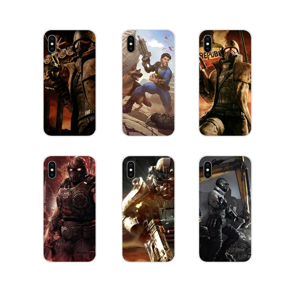 Мягкие прозрачные чехлы для Xiaomi Mi4 Mi5 Mi5S Mi6 Mi A1 A2 5X 6X 8 9 Lite SE Pro Max Mix 2 3 2S Fallout 4 Video Games |