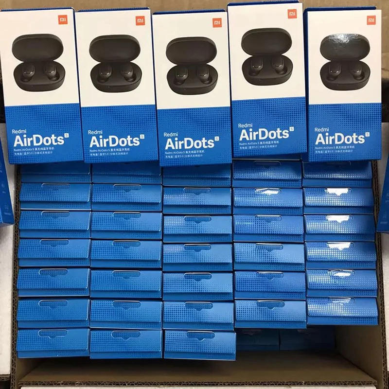 

Original Xiaomi Redmi AirDots S TWS Wireless Earphone Bluetooth redmi airdots Mi True Wireless Headset with Mic Noise Reduction