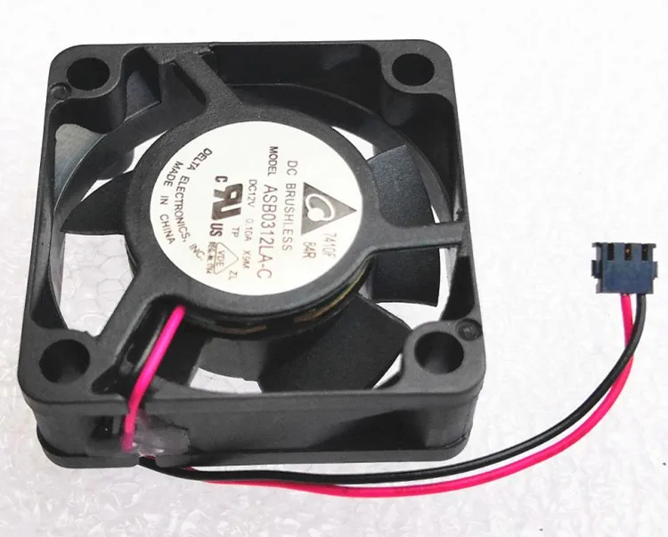 ASB0312LA C Новый Для Delta 3010 3 см Вентилятор 2 проводной бесшумный мини вентилятор