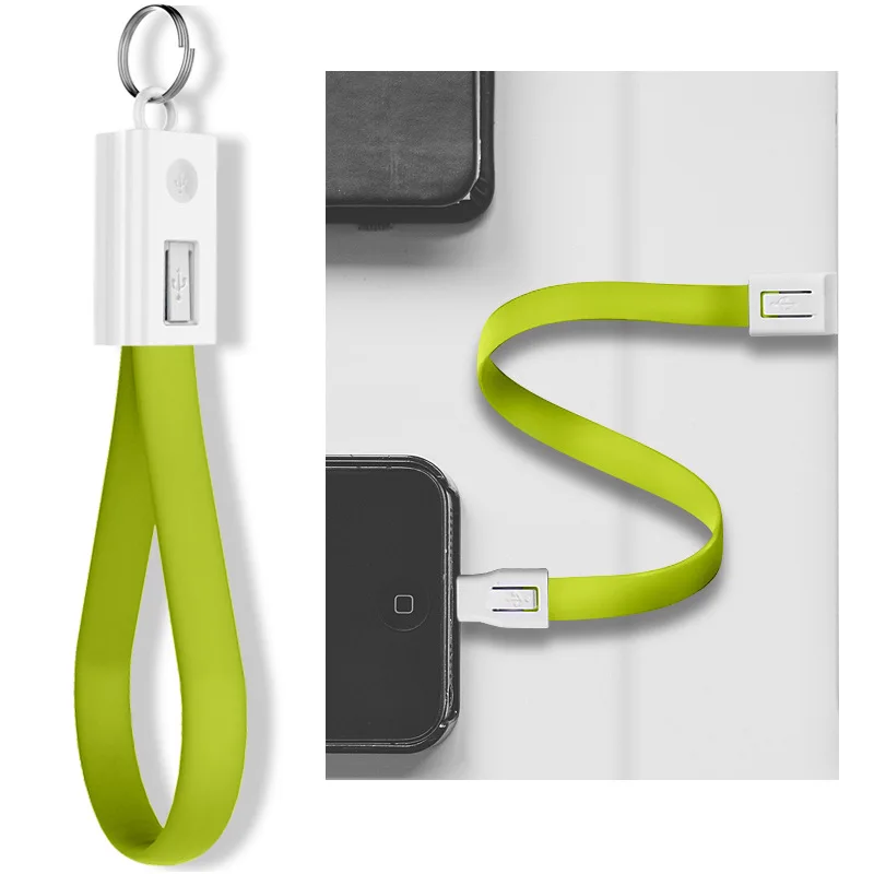 Многофункциональный USB кабель для зарядки брелок кольцо Портативная зарядка