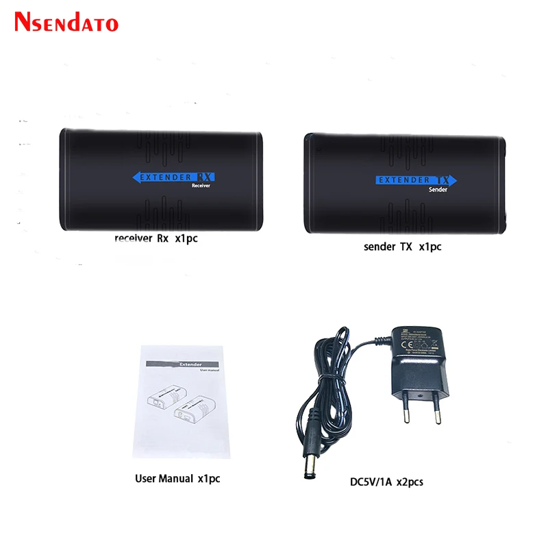 Extensor de Rede sobre ip Hdmi Utp Cat5e 6 Rj45 Lan Rede Adaptador 120m Extensão Transmissor Receptor Lkv373a 1080p – Tcp