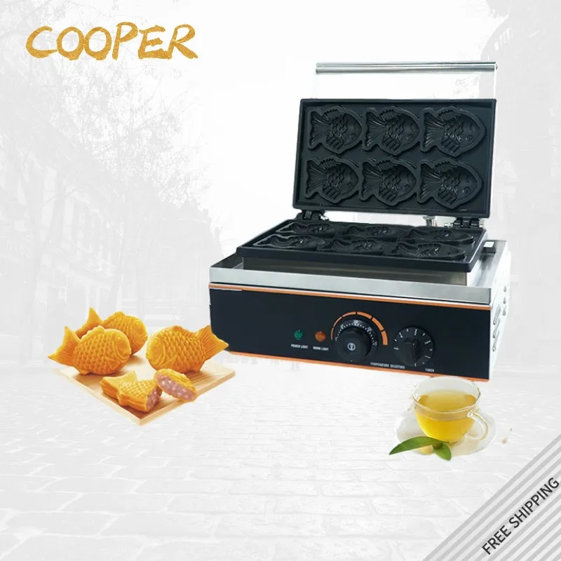 Японская вафельница в форме рыбы устройство для выпечки 220 В 110 В|Кухонные