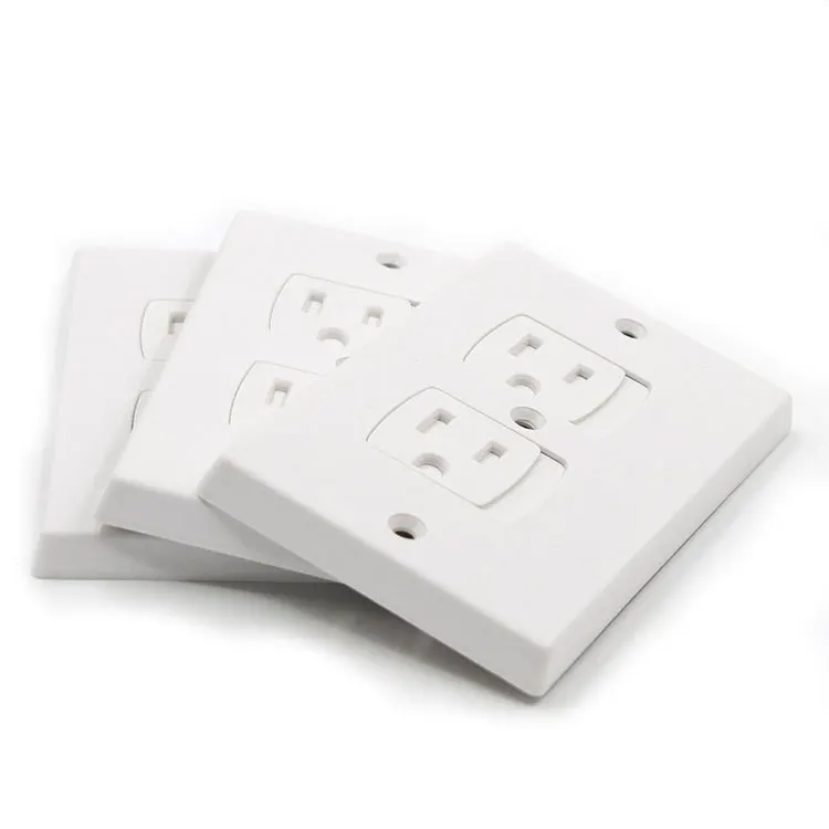 

U.S. child safety socket protection cover U.S. regulations automatically close the rebound anti-shock socket panel