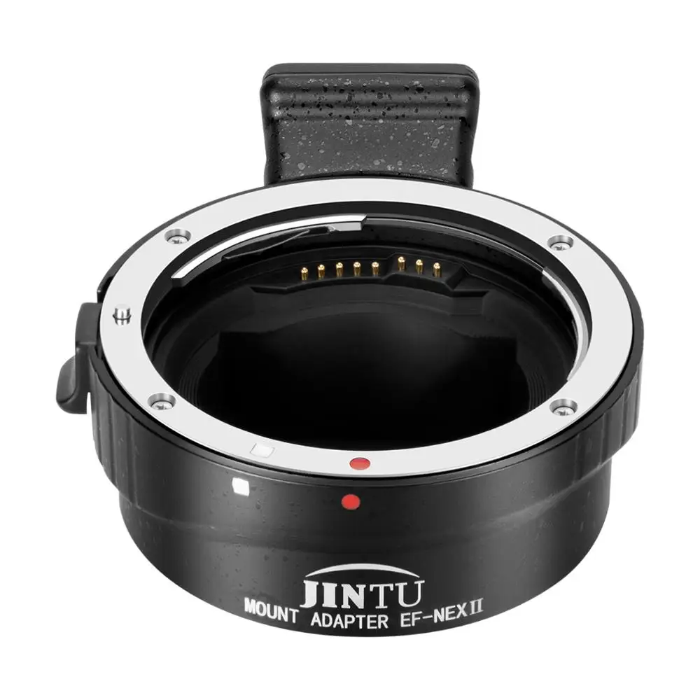 Адаптер для крепления объектива JINTU с автофокусом и полной рамкой Canon EF камеры Sony