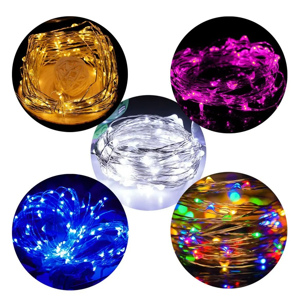 Светодиодная гирлянда на батарейках 3 м 30 светодиодный | Электроника