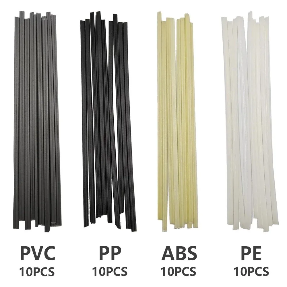 

20/50pcs Plastic Welding Rods ABS/PP/PVC/PE Welding Sticks 200mm Welder Tool Bumper Repair Non-toxic And Tasteless 5x2.5mm