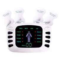 ems massage tens machine physiotherapy acupuncture body muscle massager electric digital therapy machine 8 modes health care