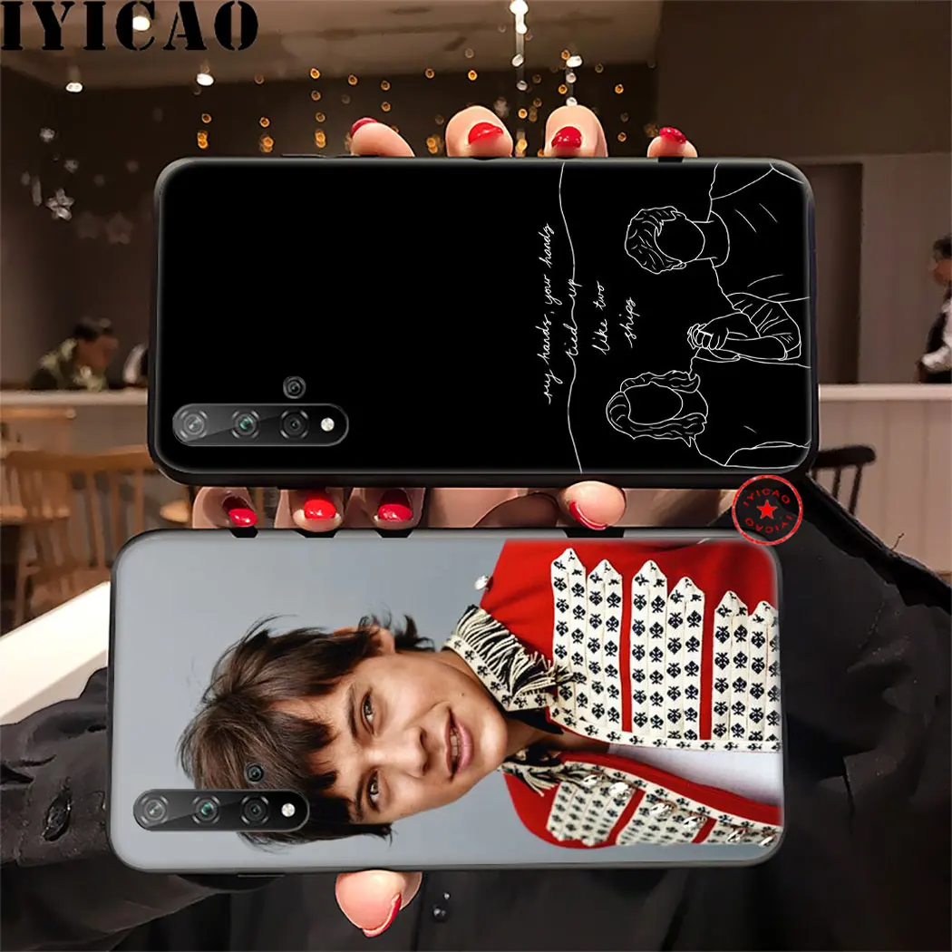 Harry styles мягкий силиконовый чехол для Honor вид 20 8C 8X8 9 10 Lite 6A 7C 7X 7A 9X20 Pro Note крышка |