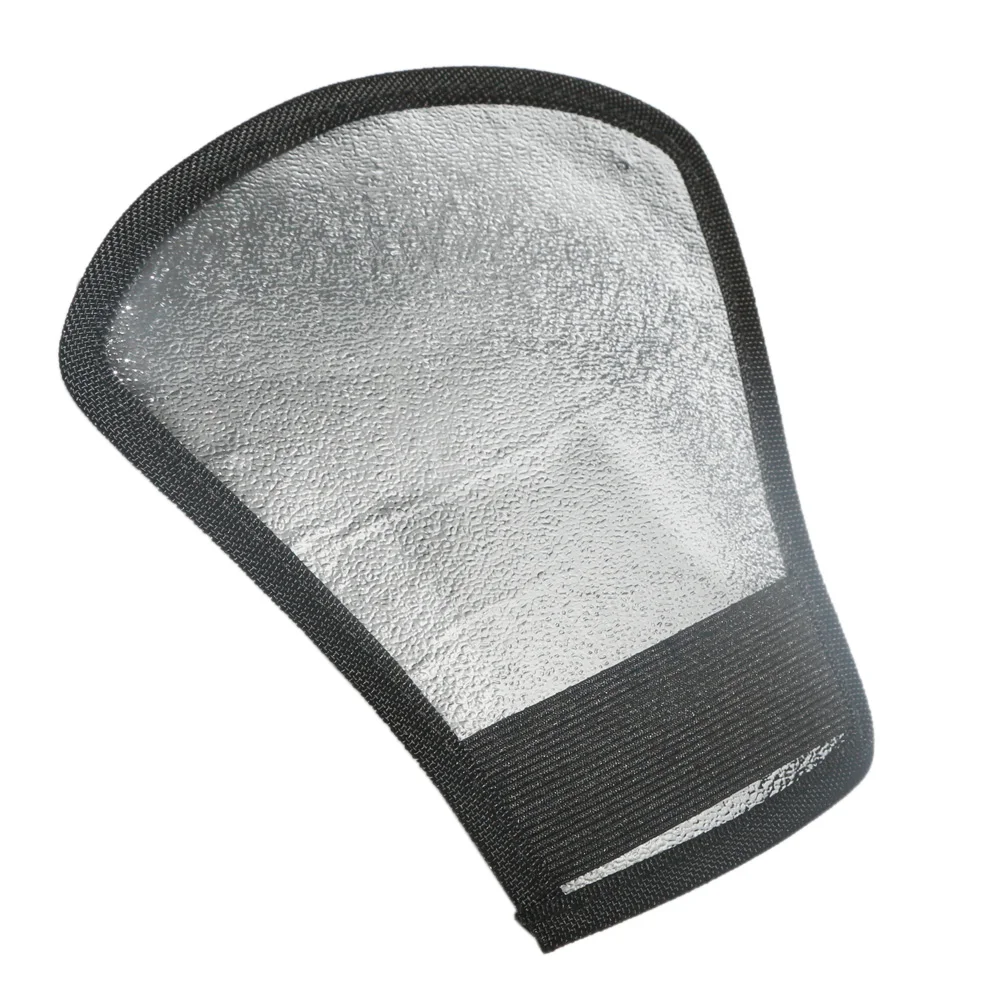 Двухсторонняя софтбокс для вспышки 2 в 1 рассеиватель камеры Серебряный/белый