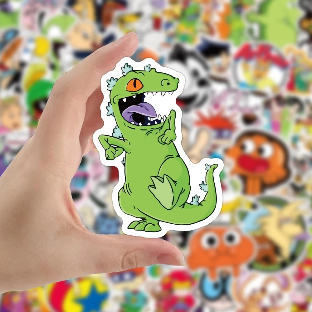 103050pcsset mixed classic cartoon anime stickers skateboard laptop guitar suitcase car graffiti sticker decal kid toy gift free global shipping
