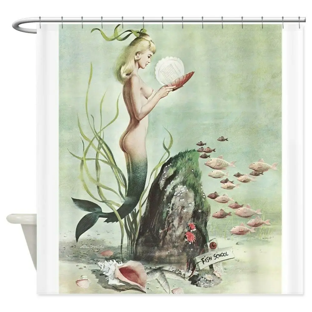 

Decorative Fabric Shower Curtain