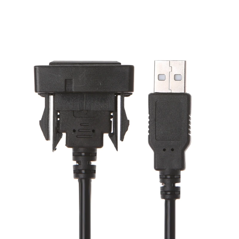 

AUX USB-порт кабель 12-24 В шнур провод USB зарядный адаптер для toyota Vios/Corolla