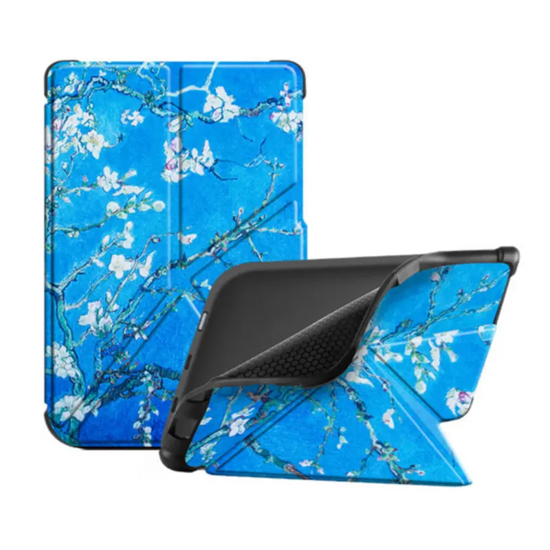 

Origami Case for Pocketbook 606 628 633 616 627 632 Ereader Cover for Pocketbook Touch Lux 4 5 / Basic Lux 2 / Touch HD 3 Funda