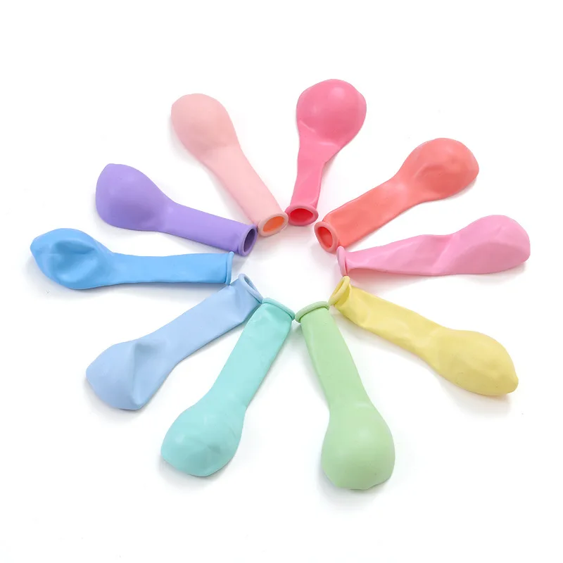 

SLMengGuo 5 inch Macaron Color Latex Balloon Mall Theme Decora Supplies Birthday Party 2021 New Year Decorations Kids Balloons