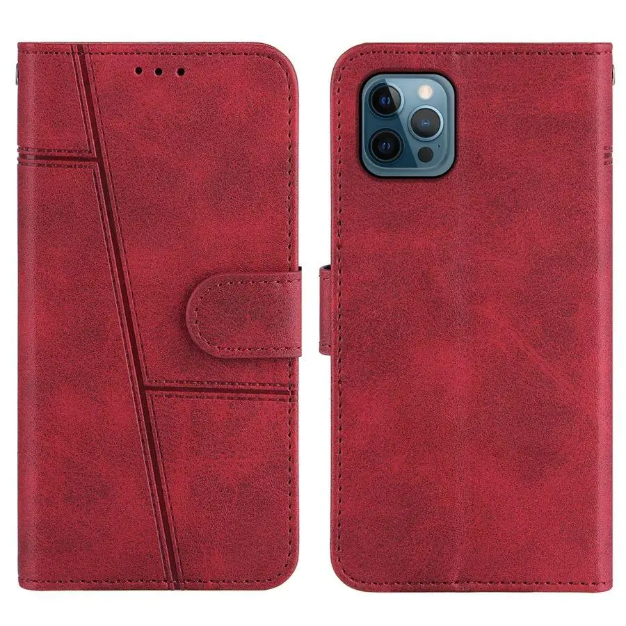 

PU Leather Flip Cover Phone Case For iPhone 12 13 11 Pro 12 Mini 12 Pro XS X XR For iPhone 8 7 6S Magnetic Phone Case Wallet