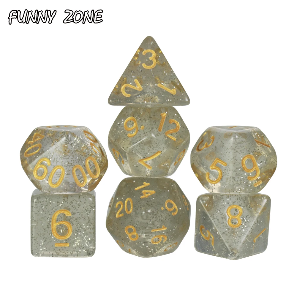 Polyhedral игральные кости DND Set Dreamlike Series совместимая ролевая игра (ролевая игра)
