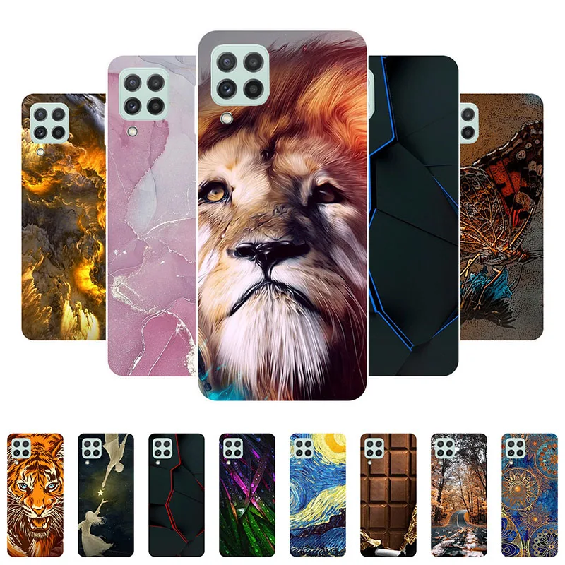 

TPU Case For Samsung A22 Case 6.4" Silicone Soft Back Cover For Samsung Galaxy A22 4G Phone Cases for Samsung A 22 A225F Bumper