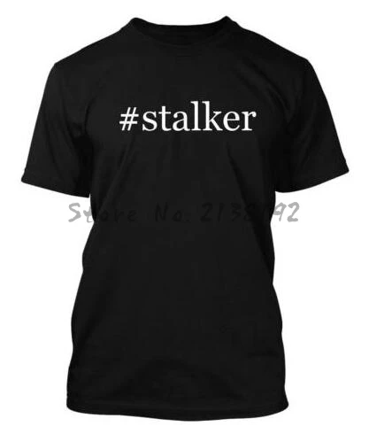 

new stalker T Shirt men patterm cool t-shirt men's top tees new black tshirts euro size