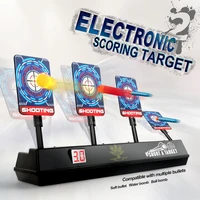 second generation intelligent auto reset electronic scoring target for nerf n strike elitemegarival series light sound scoring