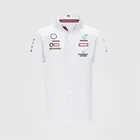 Футболка F1, гоночный костюм, рубашка-поло, Униформа команды 2021, Униформа команды формулы 1, комбинезоны, футболка с лацканами
