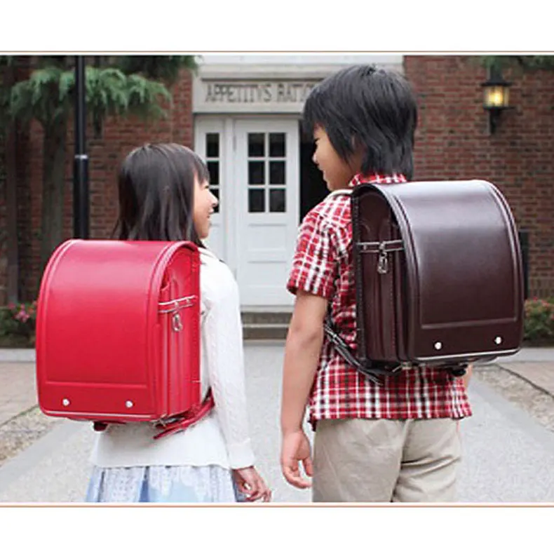 Японский детский школьный портфель ортопедический ранец для мальчиков и девочек