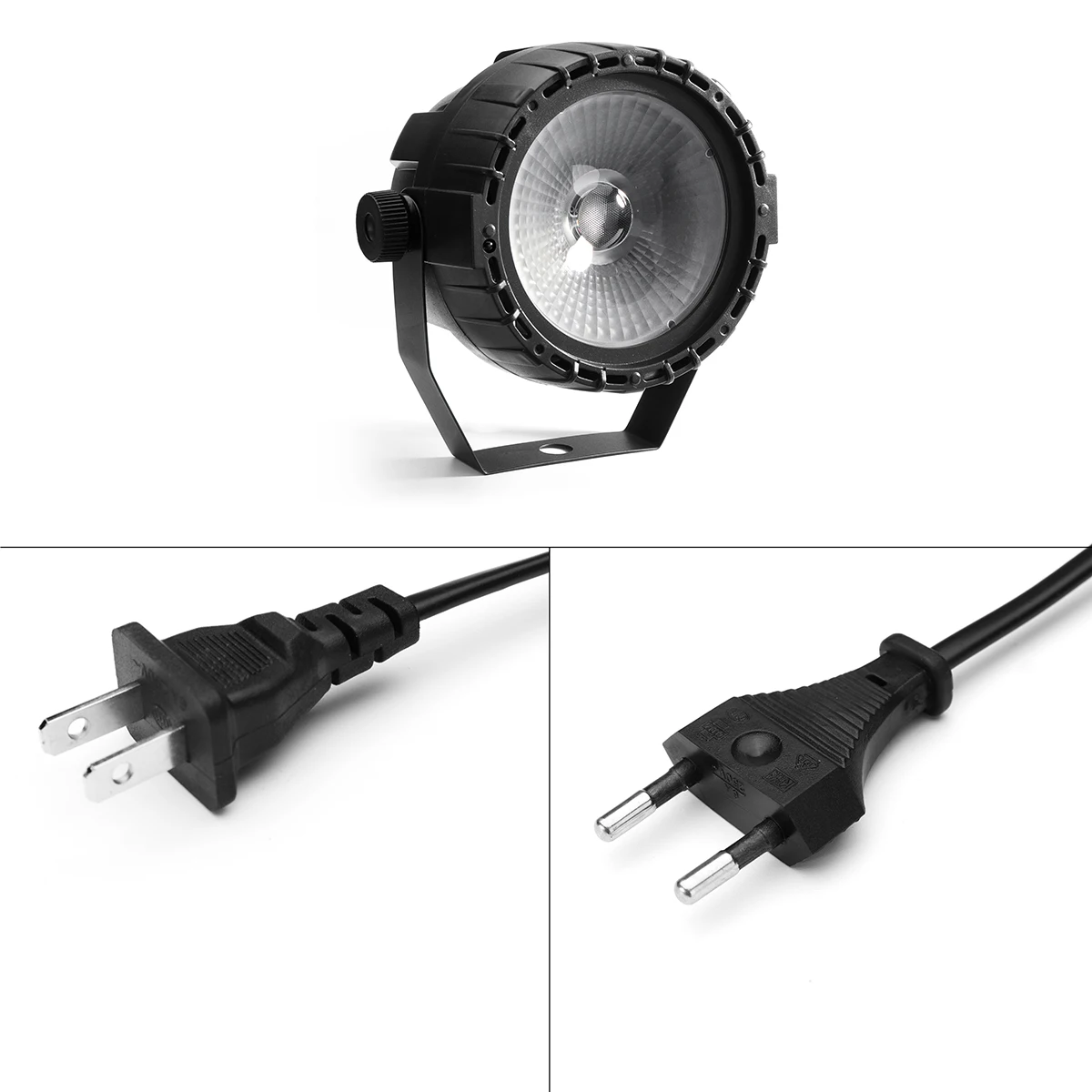 Мини Dmx512 Диско РГБ сценический Ночной светильник 1 шт. 30 Вт Cob Led Par Светильник
