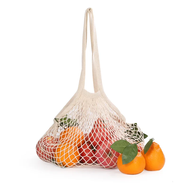 Reusable Shopping String Storage Mesh Bag Grocery Handbag Fishnet Woven Tote Fruit Environmental Home Supplies | Дом и сад