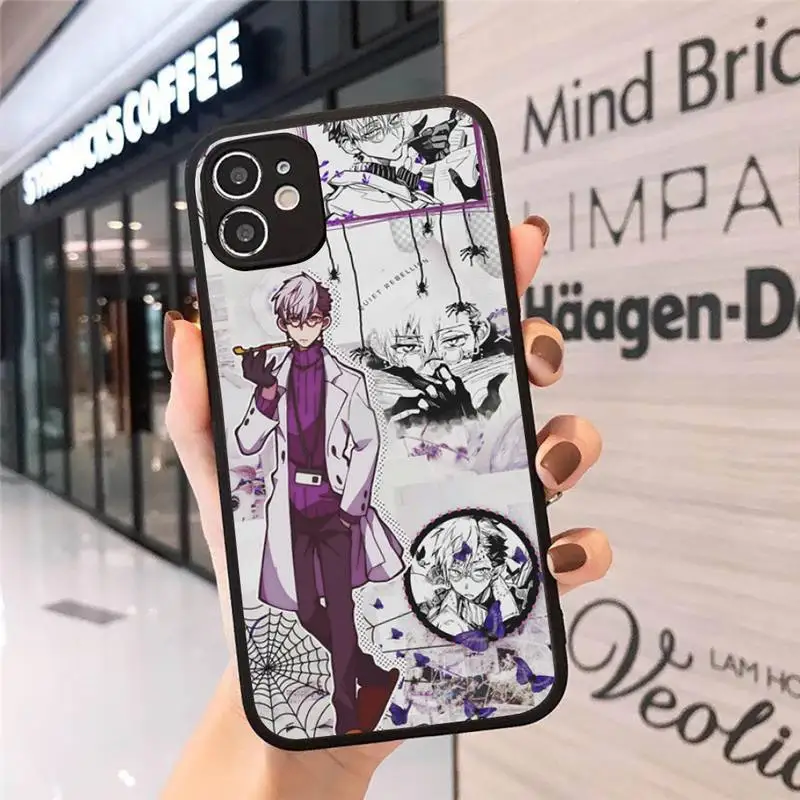 

Tsuchigomori love anime Phone Case Matte Transparent for iPhone 7 8 11 12 s mini pro X XS XR MAX Plus cover funda
