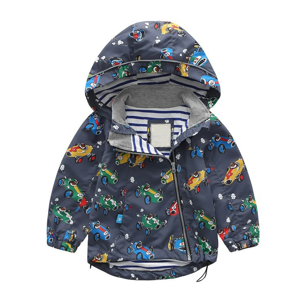 VIKITA Children's Boys Girls Windbreaker Jackets Spring Autumn Outerwear Kids Jacket Windproof Waterproof Coats T017 | Детская