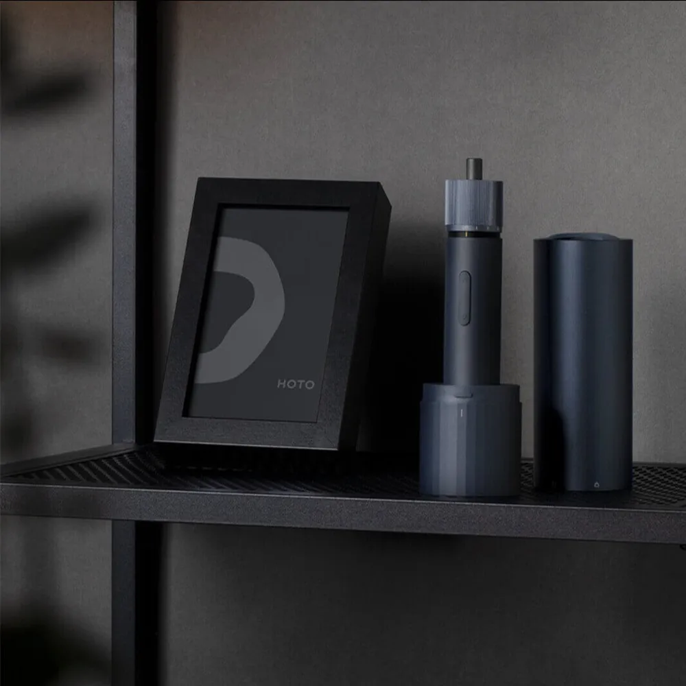 

Straight Handle Electric Screwdriver Set Smart Cordless Rechargeable Battery Screwdrivers S2 Steel 12 Bits