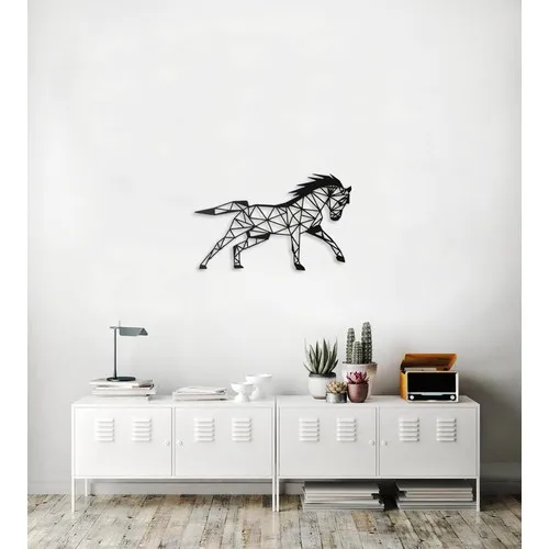 

Metal Wall Decor and Art Horse Figured Table Home Office Decoration Bedroom Living Room Decor