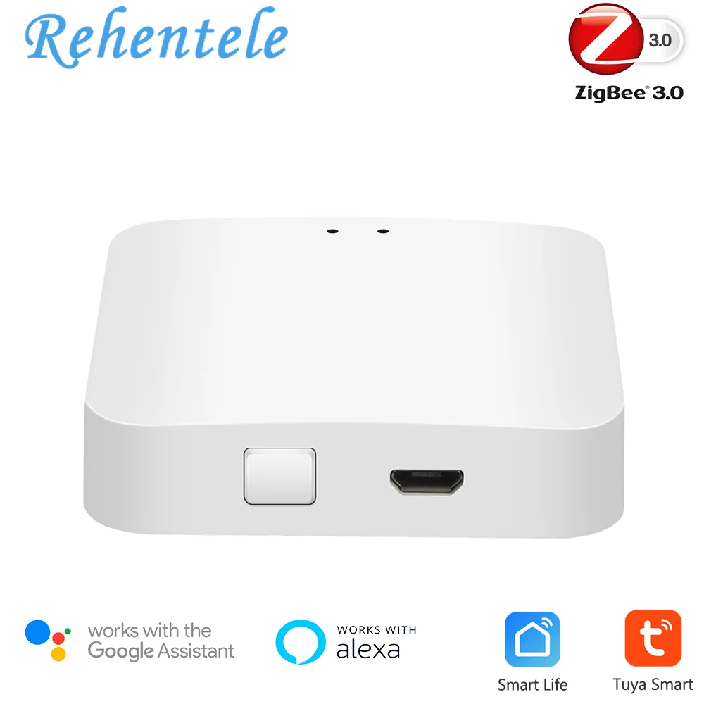 Мини хаб для автоматизации умного дома Tuya ZigBee Gateway многофункциональные системы
