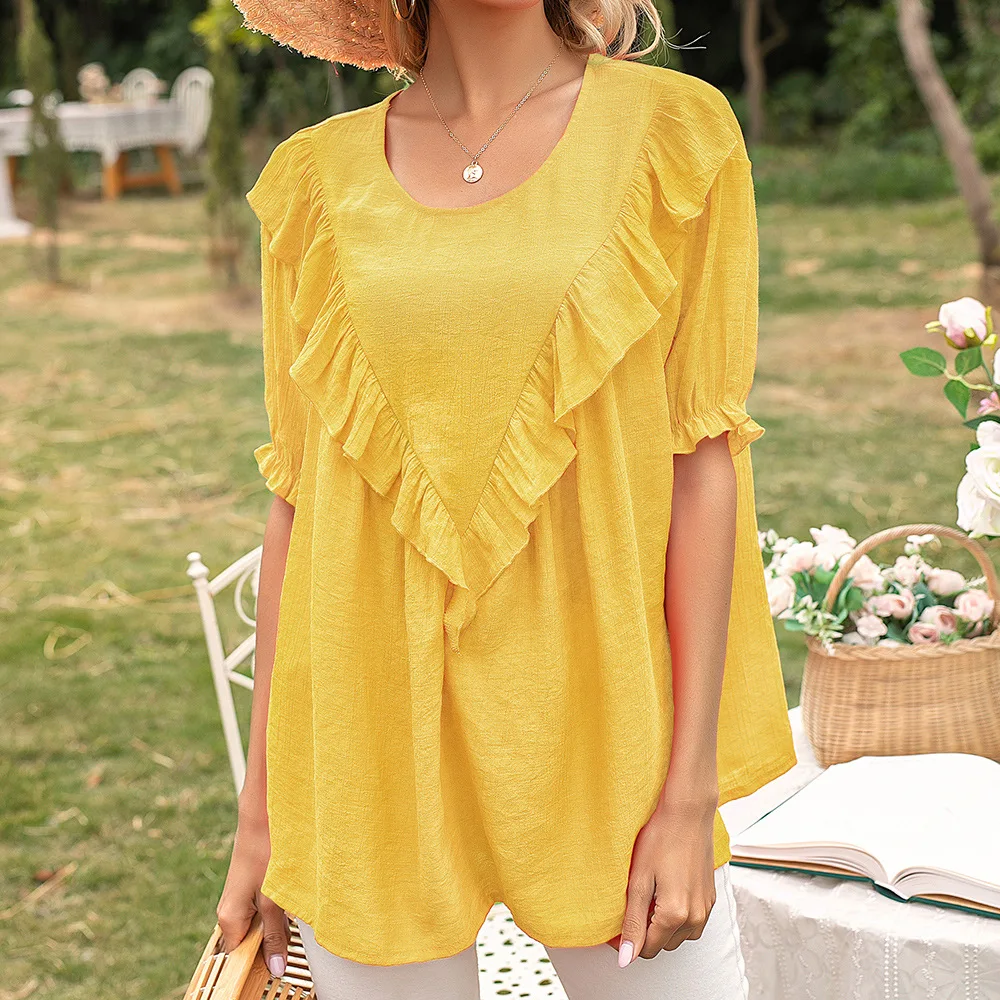 

Fashion Summer Women Female T Shirt Printing Letter BE FRI ST END T Shirts Short White