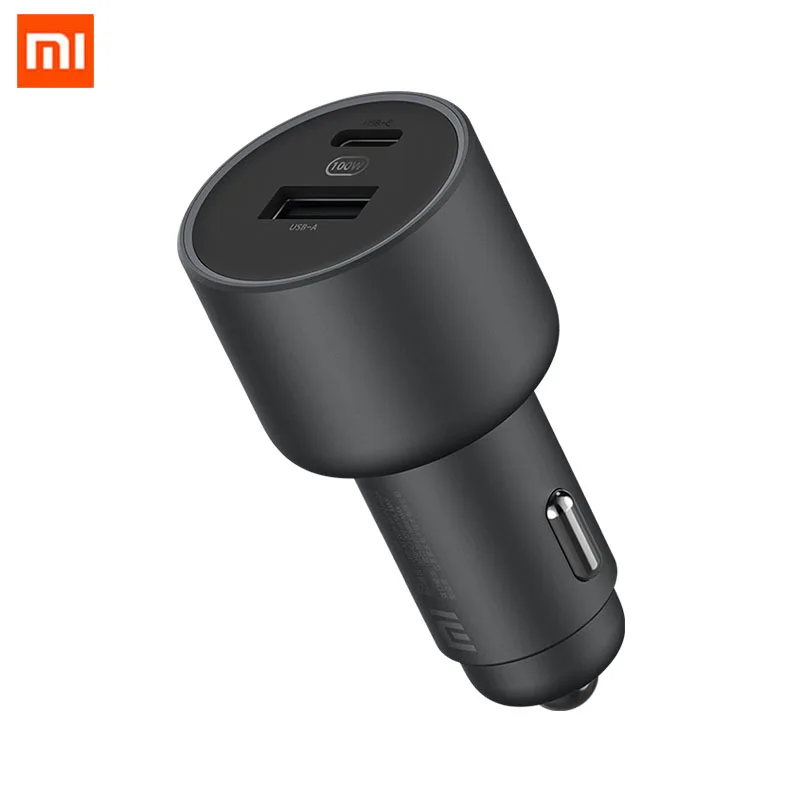 Оригинальные XiAomi Mi Band Автомобильное устройство для быстрой зарядки 1A 1C USB C 100W