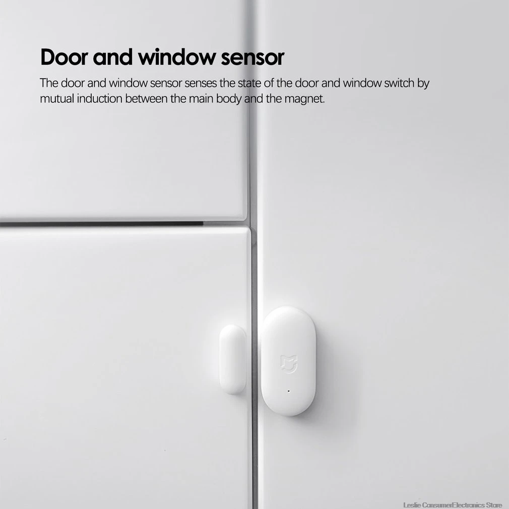 Xiaomi Mijia датчик окна двери Zigbee беспроводное подключение умный мини-датчик двери работает с Android и IOS приложение управление горячей