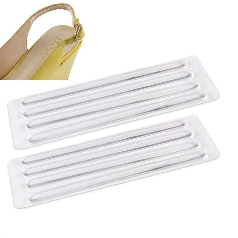 4 шт. самоклеящиеся гелевые Нескользящие патчи для ног Противоскользящие