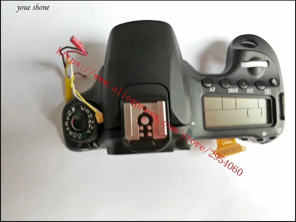 Бесплатная доставка! Оригинальная 60D оригинальная верхняя крышка для вспышки