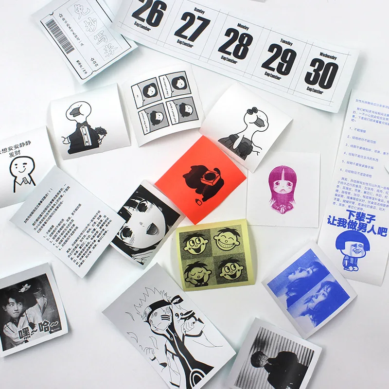 3 рулона печать наклеек бумага прямая термальная с самоклеющейся 57*30 мм (2 17*1 18