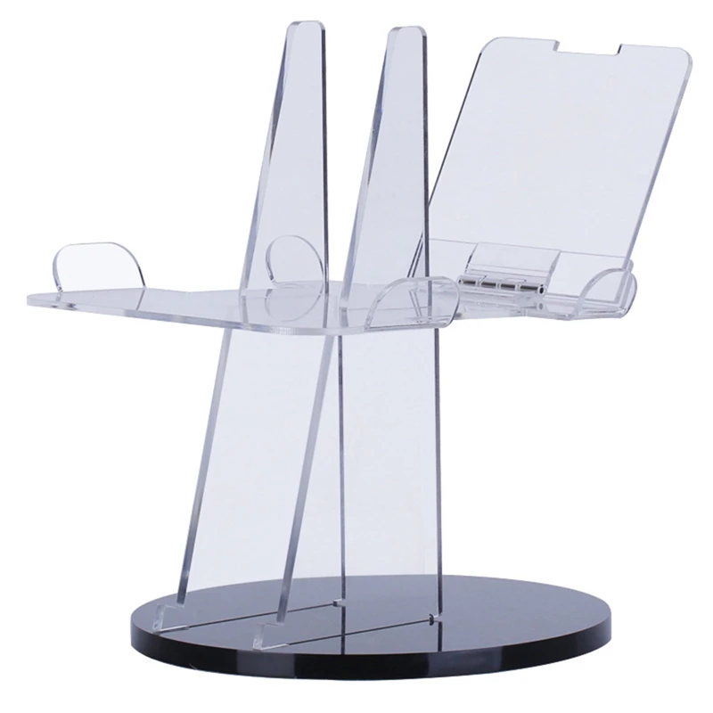 

Acrylic VR Stand for Oculus Quest 2 Quest Rift S Headset Contact Controller Display Holder Mount Station