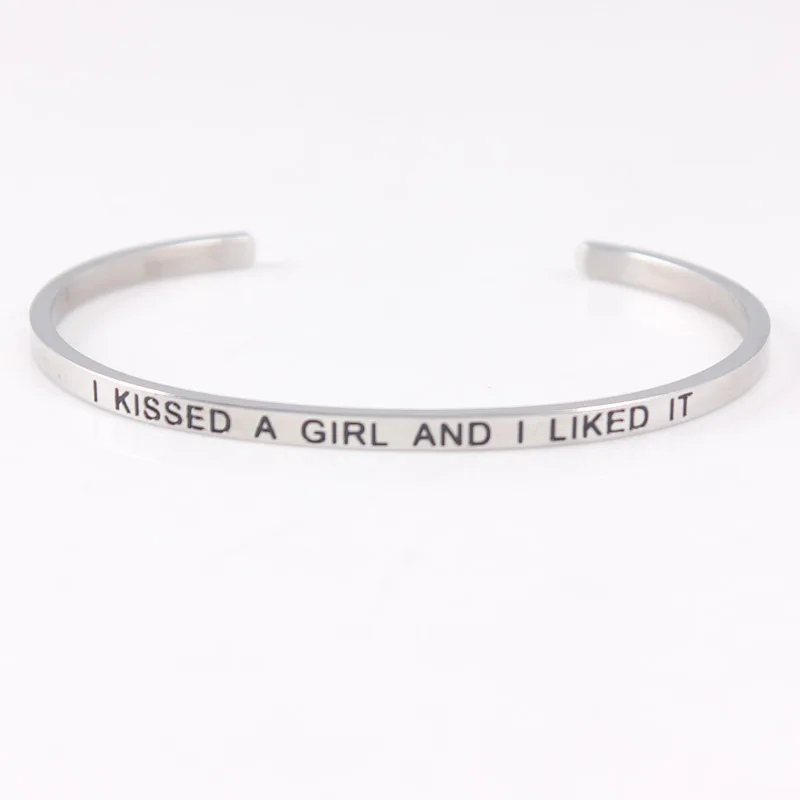 Самый лучший вид после того как будет тяжелый подъем Нержавеющая сталь браслет