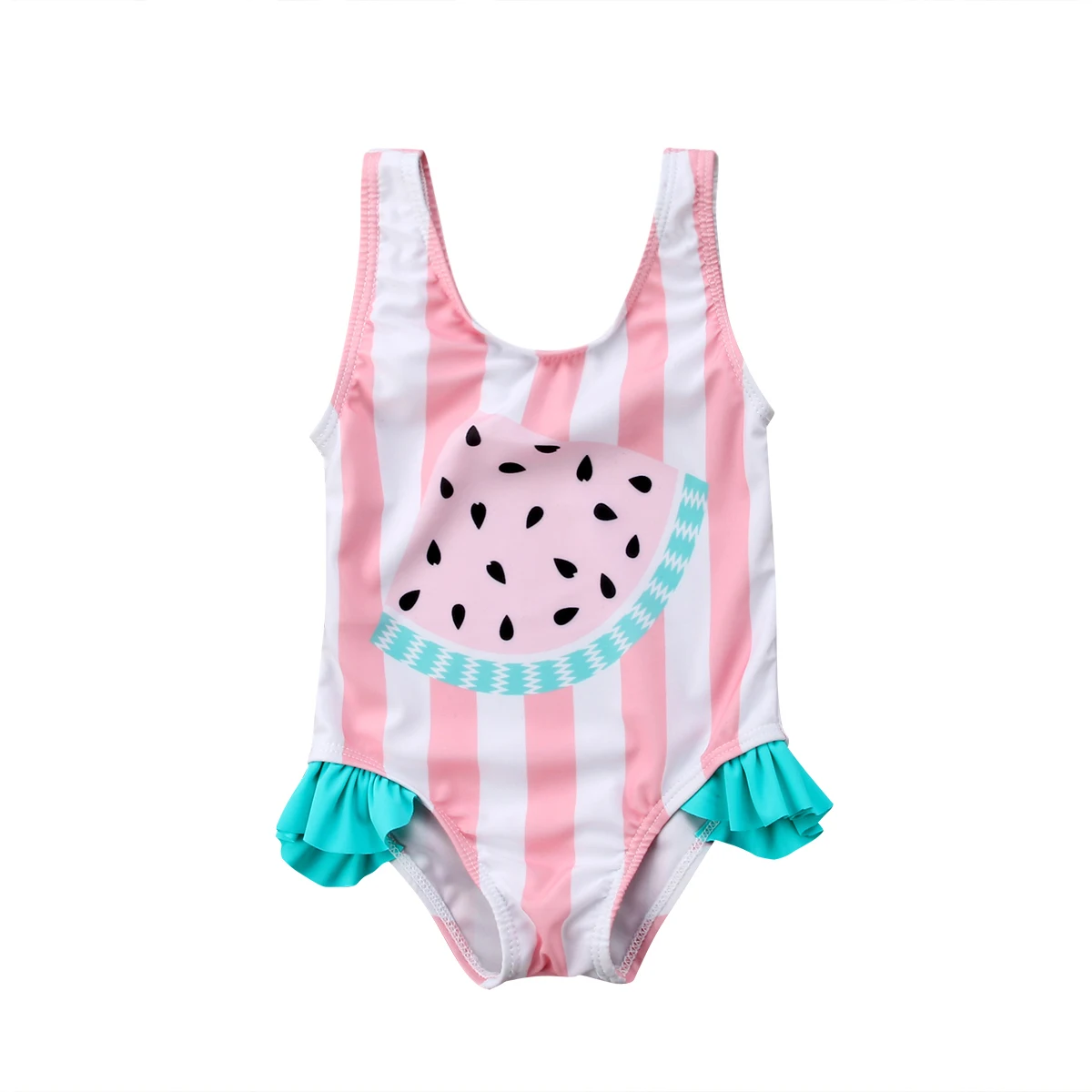 

Summer Newborn Kids Baby Girls Watermelon Swimsuit Swimwear Swimming Bikini Beachwear 2020