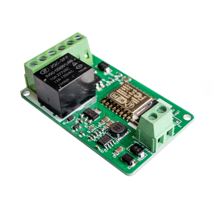 Новое поступление 1 шт. зеленый ESP8266 10 А 220 В сетевое реле модуль Wi-Fi входные модули