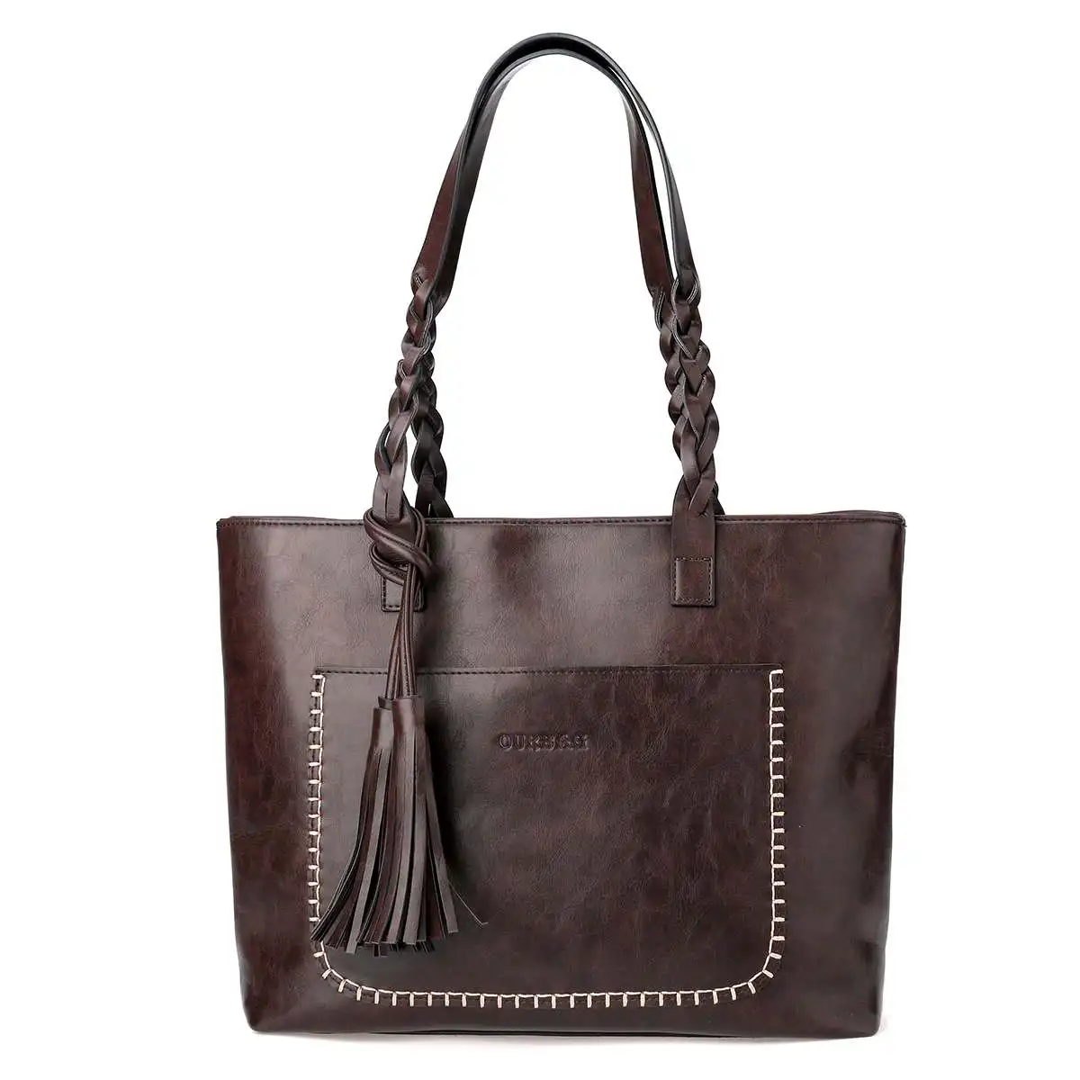 

Женская сумка-тоут, винтажная женская сумка, женская сумка, кошелек, модные вместительные сумки, кошелек для хранения с несколькими кармана...