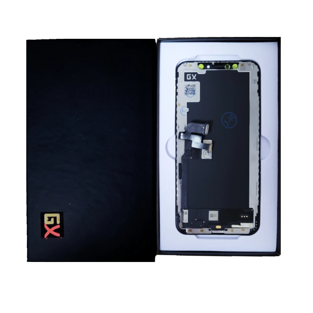 Pantalla OLED AAA +++ GX para iPhone XS MAX, montaje de repuesto, digitalizador t&aacute;ctil, reparaci&oacute;n, Regalos gratis, 5 uds.-3